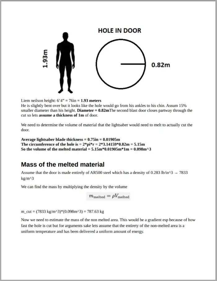 Energy of a lightsaber 2 Energy of a lightsaber 2