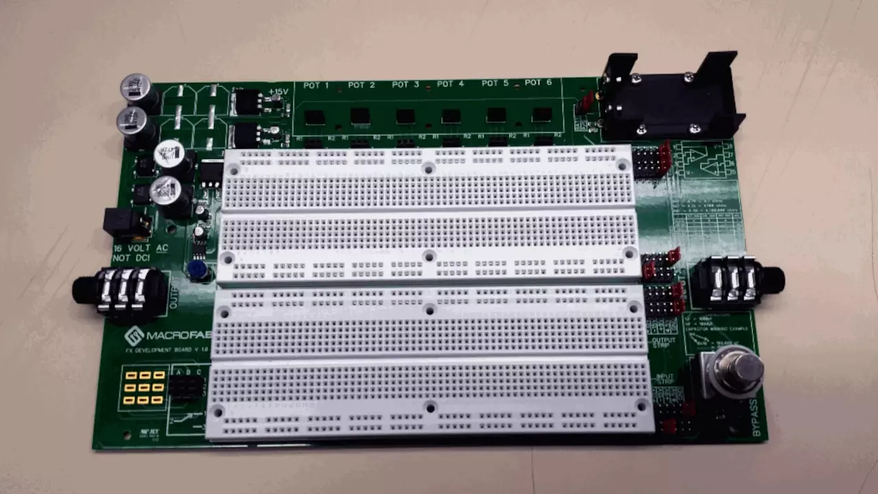 Figure 2: The Guitar FX Development Board