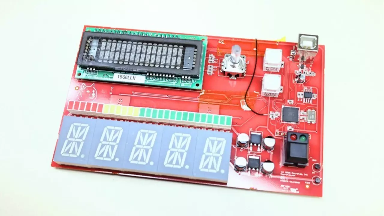 Figure 2: Front test panel for the SSPS. Code should be working shortly for it. Everything physically fit in the footprints! Figure 2: Front test panel for the SSPS. Code should be working shortly for it. Everything physically fit in the footprints!