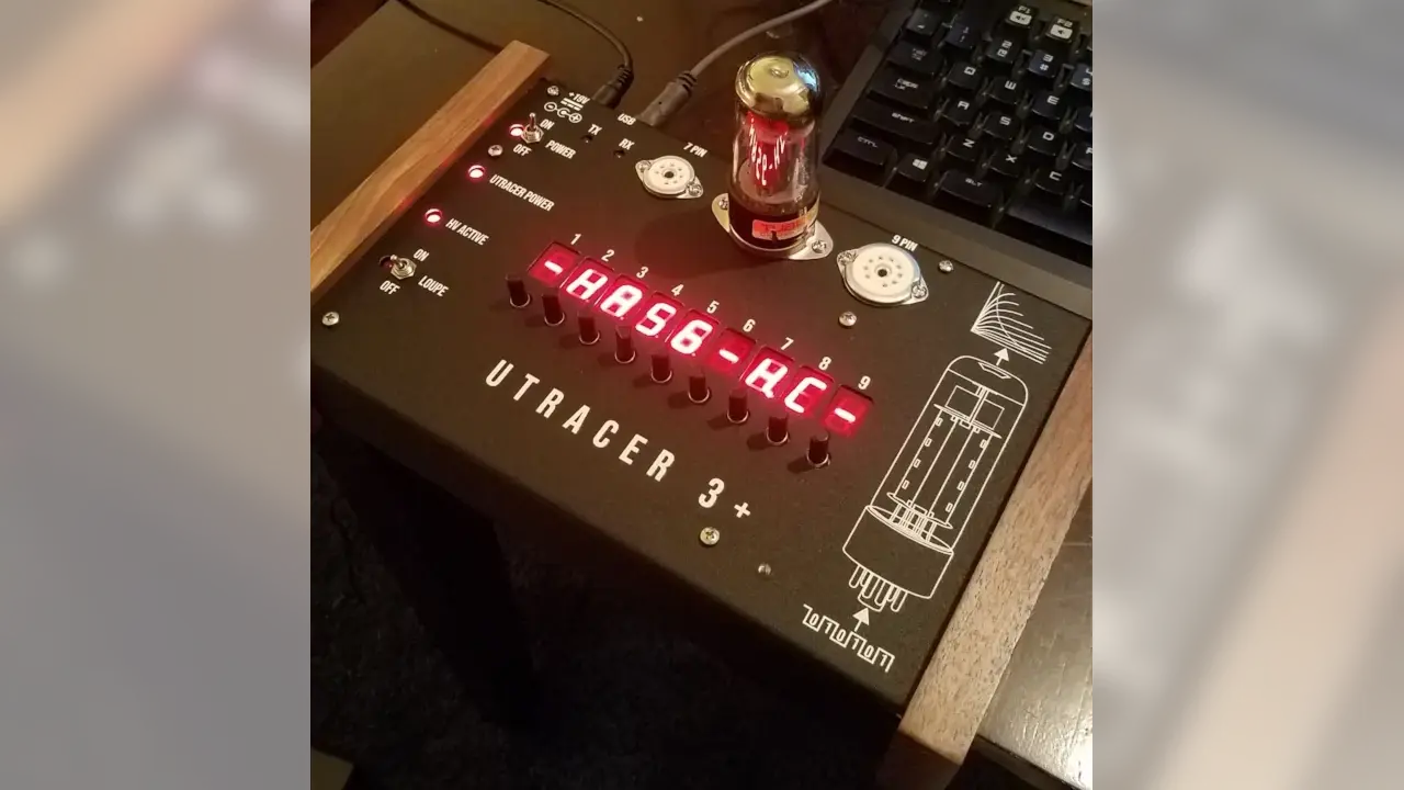 Stephen’s completed uTracer project! Stephen’s completed uTracer project!